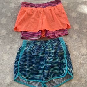 Champion C9 Girls Athletic Shorts (lot of 2, size XL 14/16)